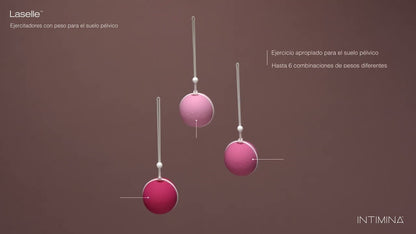 Bolas con peso para ejercícios Kegel - Laselle