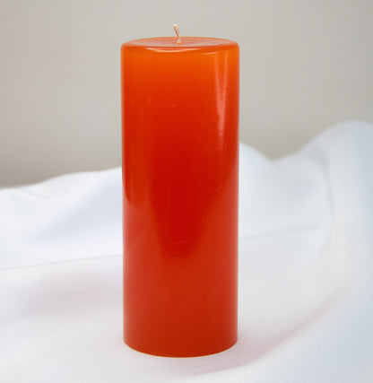 Vela Ritual Naranja | Vela de parafina de alta calidad