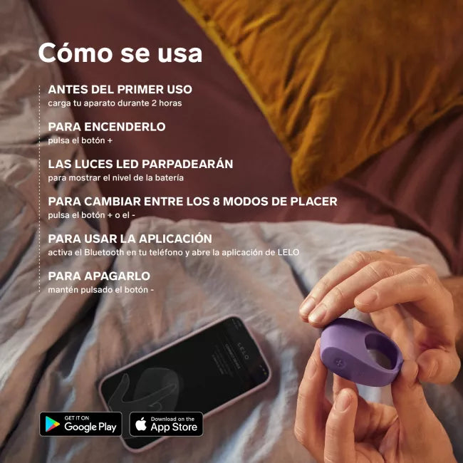 Tor 3 | anillo vibrador peniano para parejas