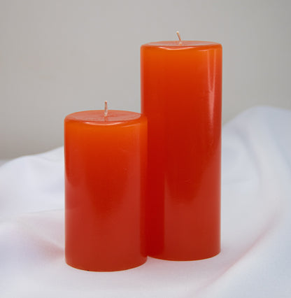 Vela Ritual Naranja | Vela de parafina de alta calidad